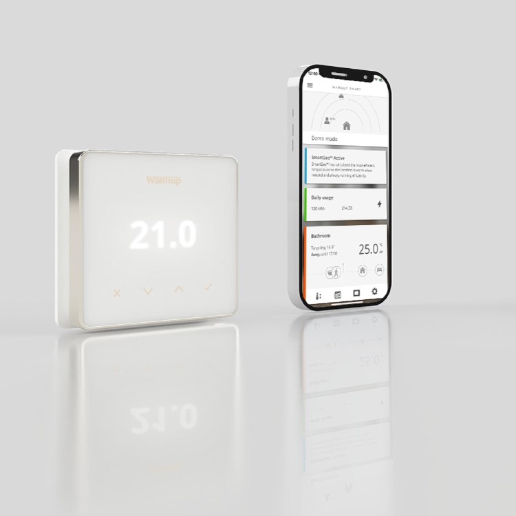 Element White WiFi Underfloor Heating Thermostat - Warmup