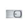 Franke ELN 611 96 Elba Inset 1.0 Bowl Revesible Drainer Stainless Steel Sink