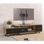 GRADE A2 - electriQ Table Top TV Pedestal Stand for TVs up to 65" with VESA upto 600 x 400