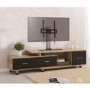Ex Display - electriQ Table Top TV Pedestal Stand for TVs up to 65" with VESA upto 600 x 400