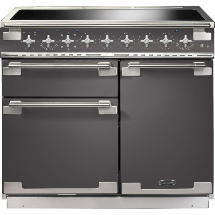 Rangemaster 10579 Elise 100 Electric Range Cooker With Induction Hob - Slate