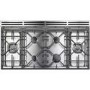 Refurbished Rangemaster Elise ELS110DFFCB 110cm Dual Fuel Range Cooker Charcoal Black and Brushed Nickel