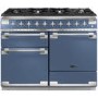 Rangemaster Elise 110cm Dual Fuel Range Cooker - Stone Blue