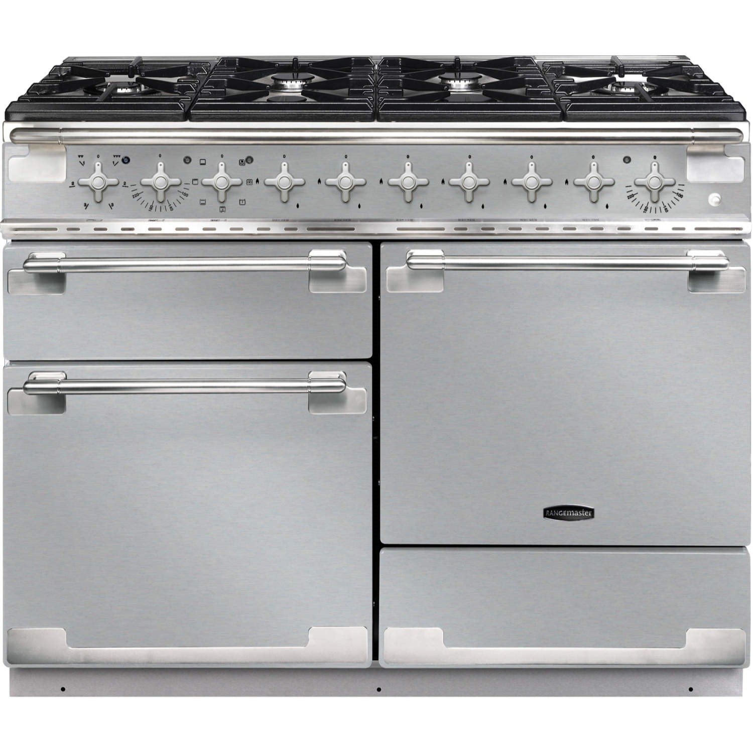 Rangemaster Elise ELS110DFFSS 110cm Dual Fuel Range Cooker - Stainless Steel - A/A Rated