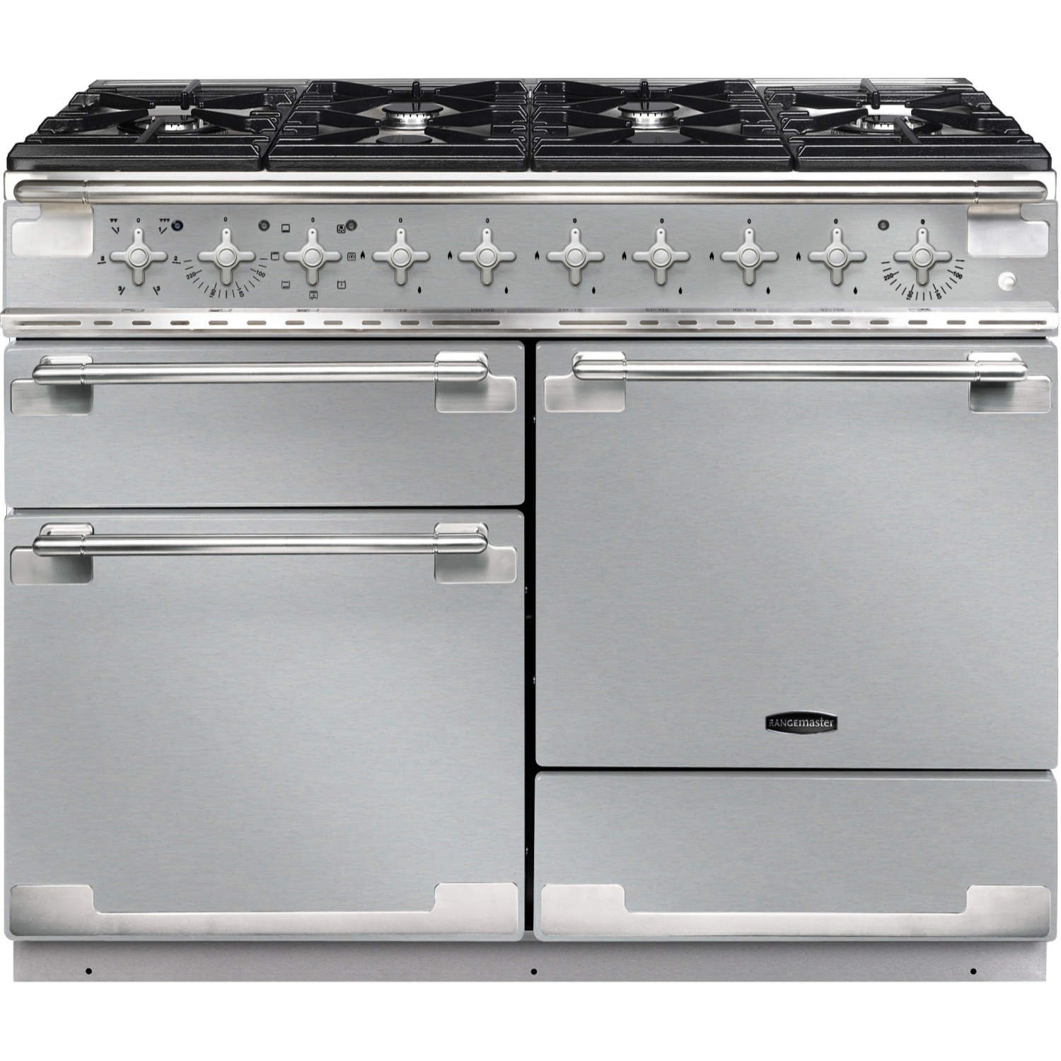 Rangemaster ELS110DFFSS Elise 110cm Dual Fuel Range Cooker - Stainless Steel