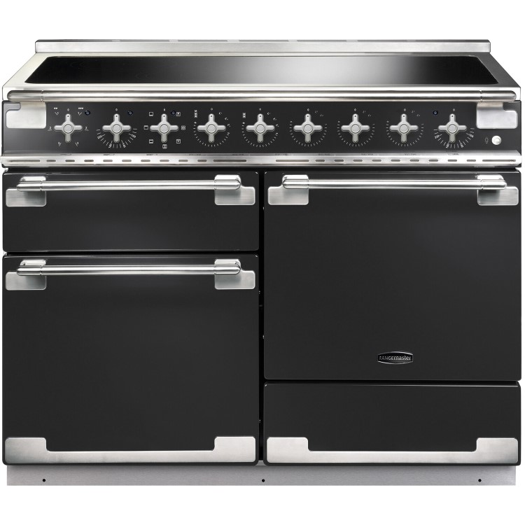 Rangemaster Elise 110cm Electric Induction Range Cooker - Black
