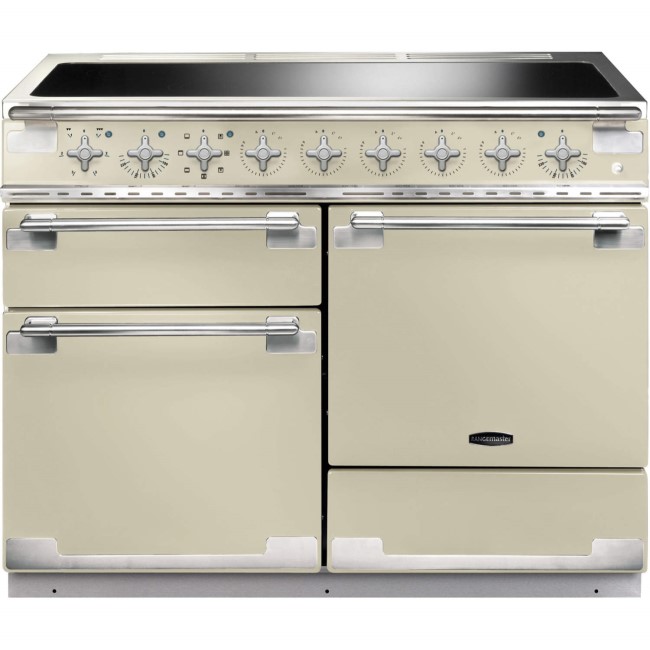 Rangemaster ELS110EICR 100330 Elise 110 Electric Range Cooker With Induction Hob In Cream