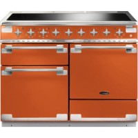 Rangemaster ELS110EIOR 100390 Elise 110 Electric Range Cooker With Induction Hob In Orange