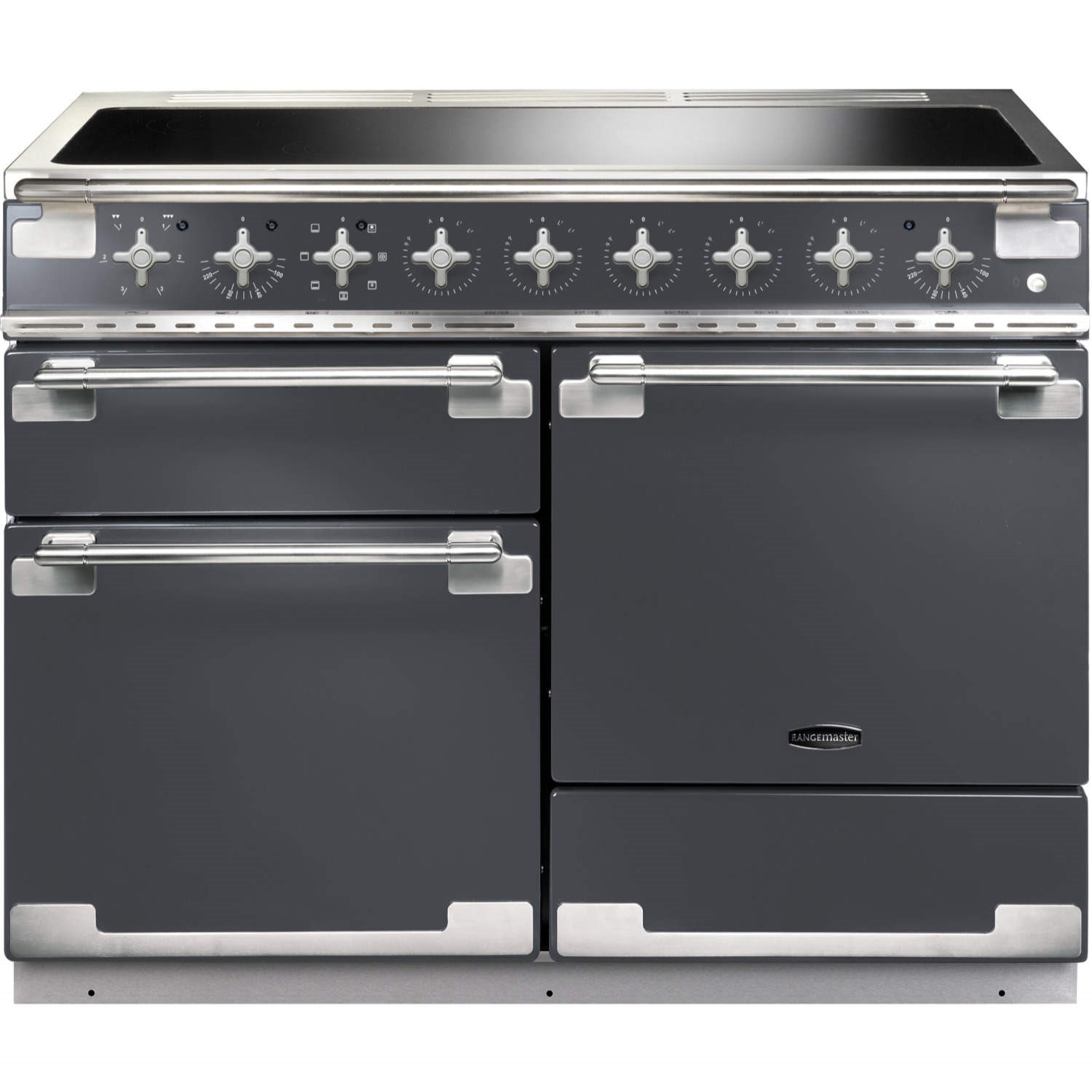 Rangemaster Elise 110cm Electric Range Cooker with Induction Hob - Slate