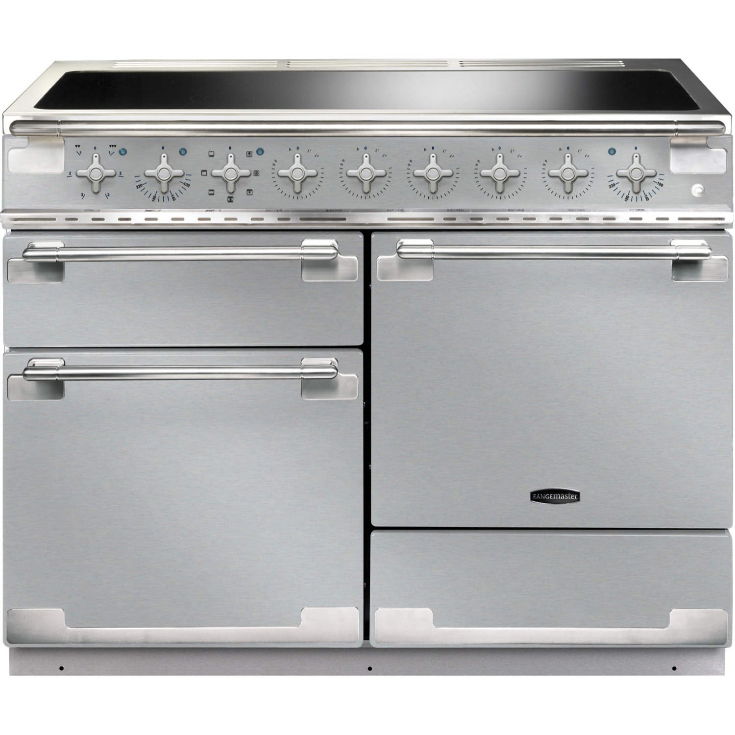 Refurbished Rangemaster Elise 110cm Electric Range Cooker with Induction Hob Stainless Steel