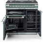 Rangemaster Elise 90cm Dual Fuel Range Cooker - Mineral Green