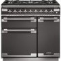 GRADE A1 - Rangemaster ELS90DFFSL Elise 90cm Dual Fuel Range Cooker - Slate