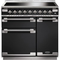 Rangemaster Elise 90cm Electric Range Cooker - Black