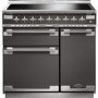 Rangemaster Elise 90cm Electric Range Cooker with Induction Hob - Slate Grey