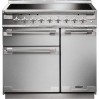 Rangemaster ELS90EISS Elise 90cm Electric Range Cooker with Induction Hob - Stainless Steel