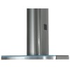 GRADE A1 - Rangemaster Elite 110cm Chimney Cooker Hood With Glass Feature Stainless Steel