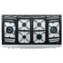 Rangemaster 83460 Elite SE 110cm Dual Fuel Range Cooker With Gloss Pan Stands - Stainless Steel