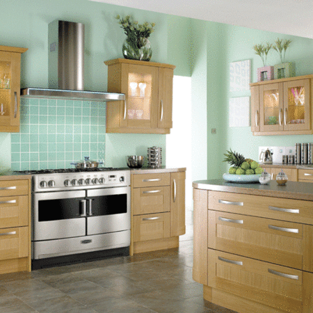 Rangemaster 83460 Elite SE 110cm Dual Fuel Range Cooker With Gloss Pan Stands - Stainless Steel