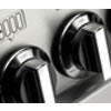 Rangemaster 83460 Elite SE 110cm Dual Fuel Range Cooker With Gloss Pan Stands - Stainless Steel