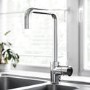 Elwood Single Lever Chrome Monobloc Kitchen Sink Mixer Tap