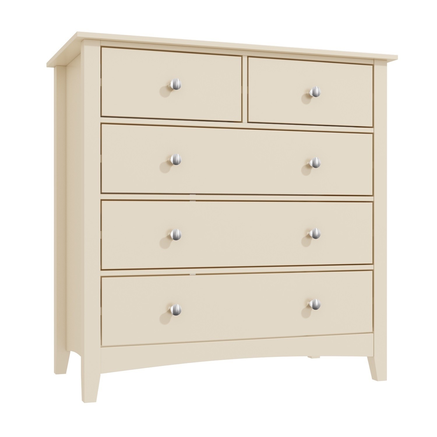 Bedroom furniture cream chest of drawers