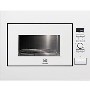GRADE A3 - Heavy cosmetic damage - Electrolux EMS26204OW 990W 26L Built-in Microwave With Grill White