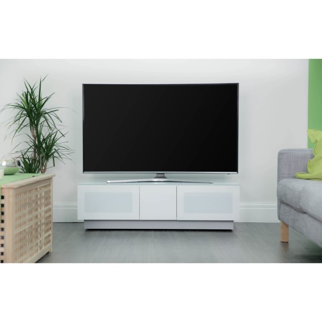 Alphason EMTMOD1250-WHI Element Modular TV Cabinet for up to 60" TVs - White 
