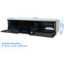 Alphason EMTMOD1250-WHI Element Modular TV Cabinet for up to 60" TVs - White 