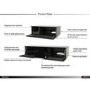 Element High Gloss Modular TV Unit with Infra Red Friendly Doors in Grey