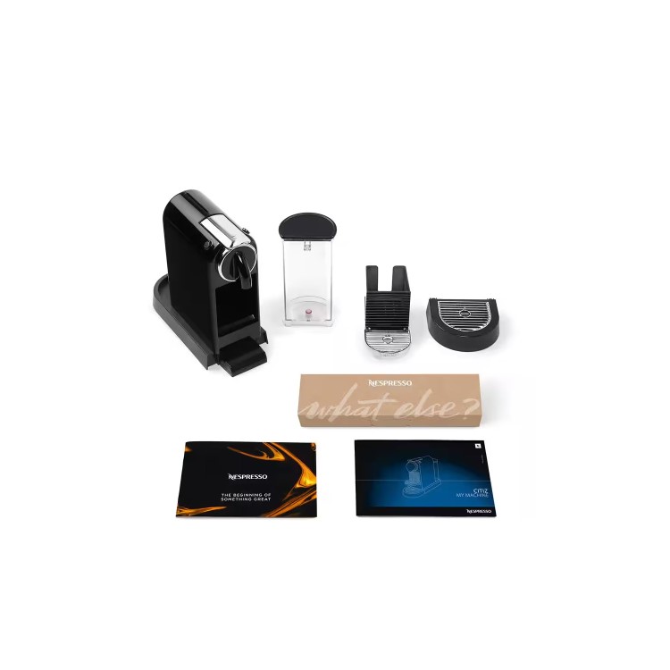 Nespresso by Delonghi Citiz Pod Coffee Machine EN167.B - Black
