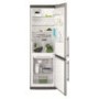 Electrolux EN3451AOX Freestanding Fridge Freezer - Silver With Antifingerprint Stainless Steel Door