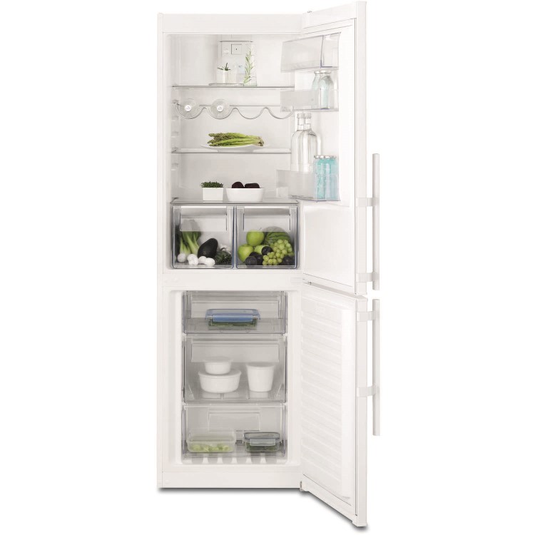 Electrolux EN3453OOW Twintech Frost Free Fridge Freezer in White