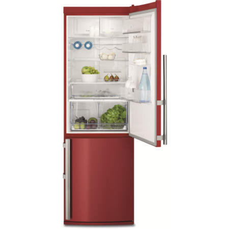 Electrolux EN3487AOH Freestanding Fridge Freezer - Red