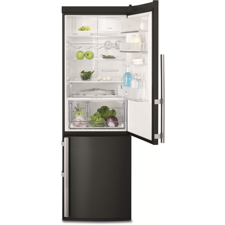 Electrolux EN3487AOY Freestanding Fridge Freezer - Black