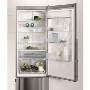 Electrolux EN3881AOX Free-Standing Fridge Freezer in SilverStainless Steel Door with Antifingerprint