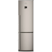 Electrolux EN3881AOX Free-Standing Fridge Freezer in SilverStainless Steel Door with Antifingerprint