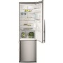 Electrolux EN3881AOX Free-Standing Fridge Freezer in SilverStainless Steel Door with Antifingerprint