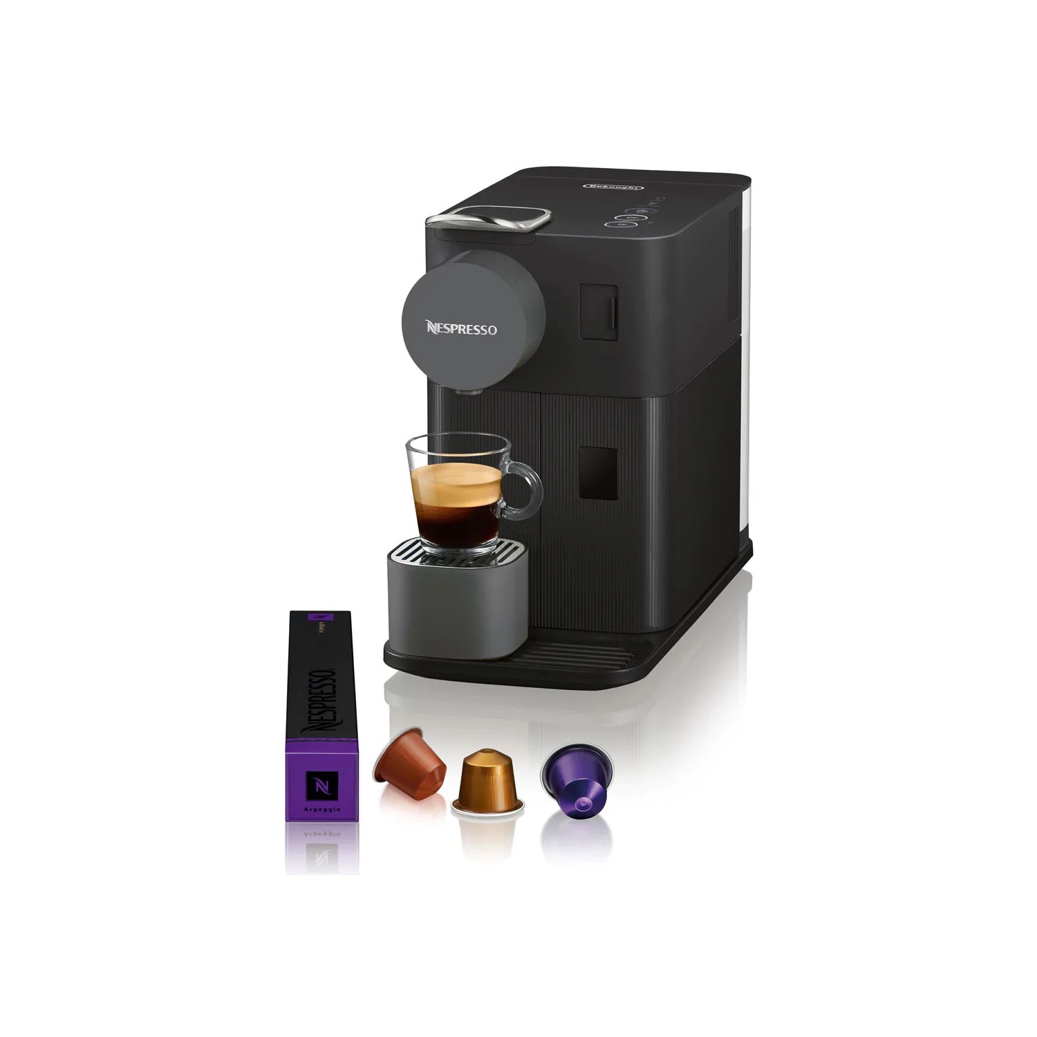 Delonghi EN500.BK Latissima One Nespresso Coffee Machine Black