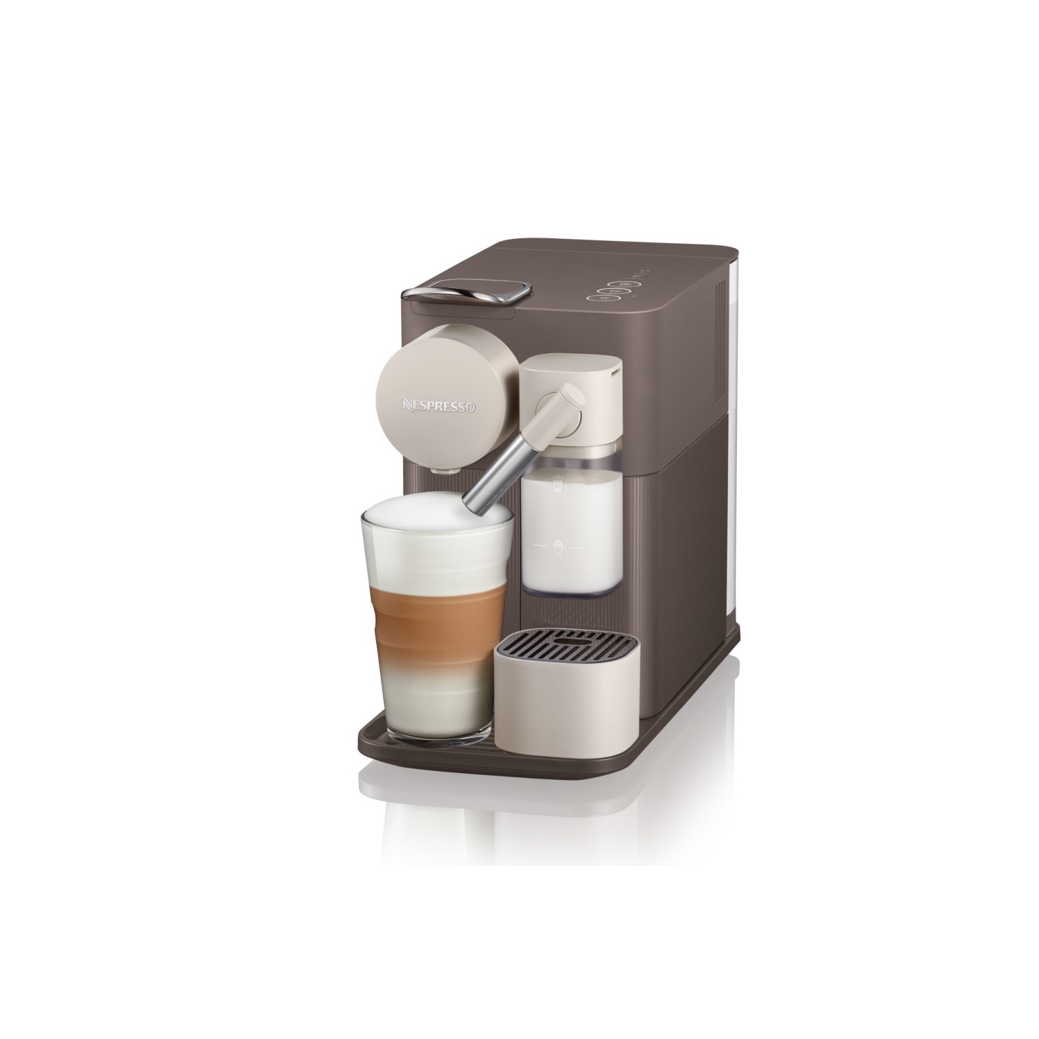 Delonghi Latissima One Nespresso EN500.BW Coffee Machine Mocha Brown