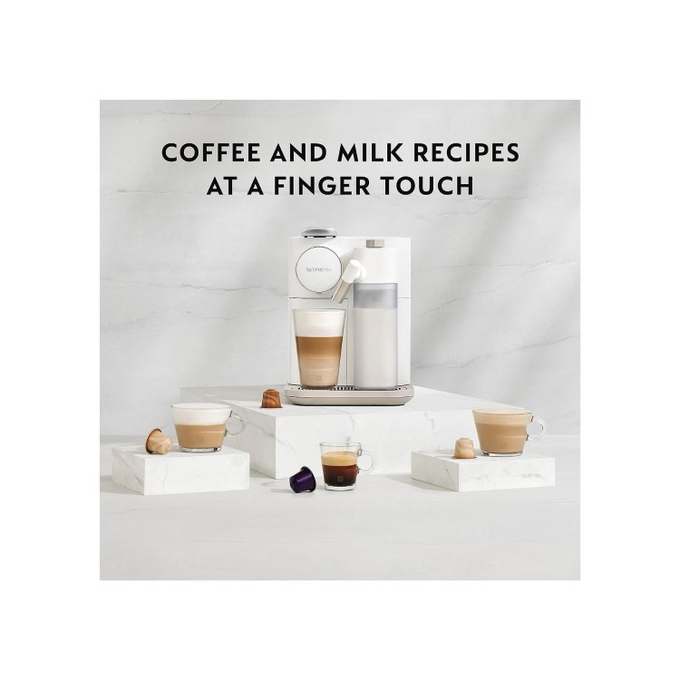 De’Longhi EN640.W Gran Lattissima – White Fully Automatic Nespresso Coffee Machine with Milk Frother