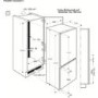 Electrolux ENN3153AOW 304L Frost Free Integrated Fridge Freezer