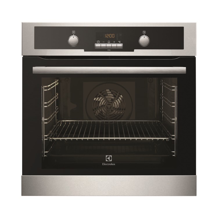 GRADE A1 - Electrolux EOC5440BOX Multifunction Pyrolytic Electric Built-in Single Oven Stainless Steel