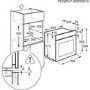 Electrolux EOC6631AOX Multifunction Pyrolytic Electric Built-in Single Oven Anti-fingerprint Stainless Steel