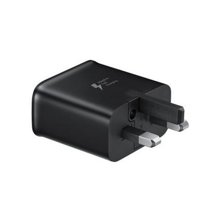 Samsung Fast Charging USB Plug Power Adapter Black