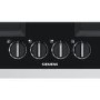 Siemens iQ500 60cm Gas on Glass 4 Burner Gas Hob - Black