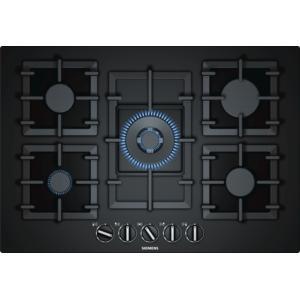 GRADE A2 - Siemens EP7A6QB90 iQ500 75cm Five Burner Gas-on-glass Hob - Black