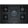 Siemens iQ500 75cm Gas on Glass 5 Burner Gas Hob - Black