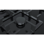 Refurbished Siemens iQ500 EP7A6QB90 75cm 5 Burner Gas On Glass Hob Black
