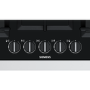 Refurbished Siemens iQ500 EP7A6QB90 75cm 5 Burner Gas On Glass Hob Black