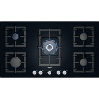 GRADE A2 - Siemens EP916QB91E Rotary Control 92cm Five Burner Gas-on-glass Hob Black